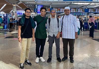 4 Pelajar UIS Terpilih Mengikut Daurah Ilmiah ke Kuwait