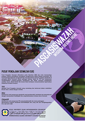 brosur pasca siswazah 2019