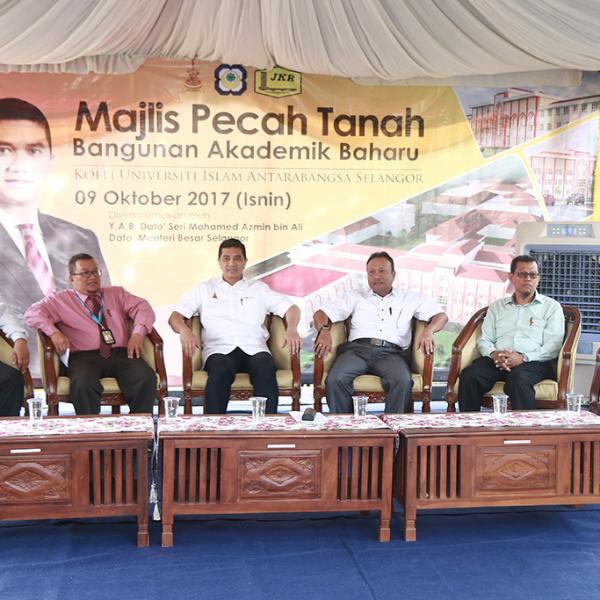Majlis Pecah tanah Pembinaan Bangunan Baharu