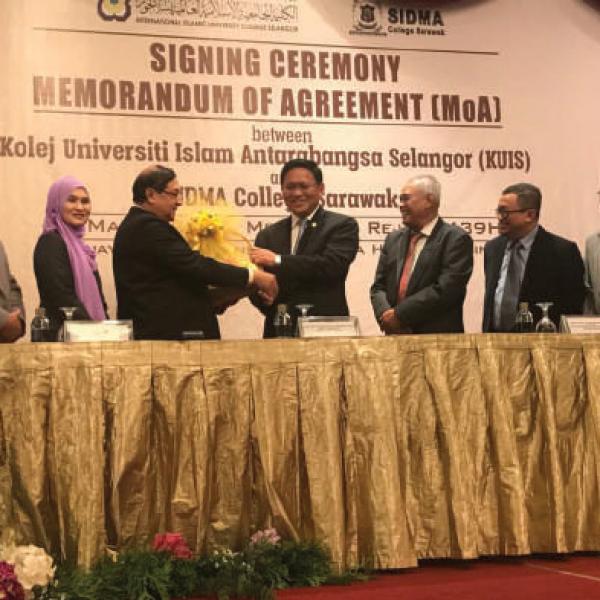 MoA dengan Kolej Sidma Sarawak